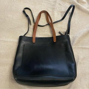 New! Madewell The Zip-Top Medium Transport Tote AE189